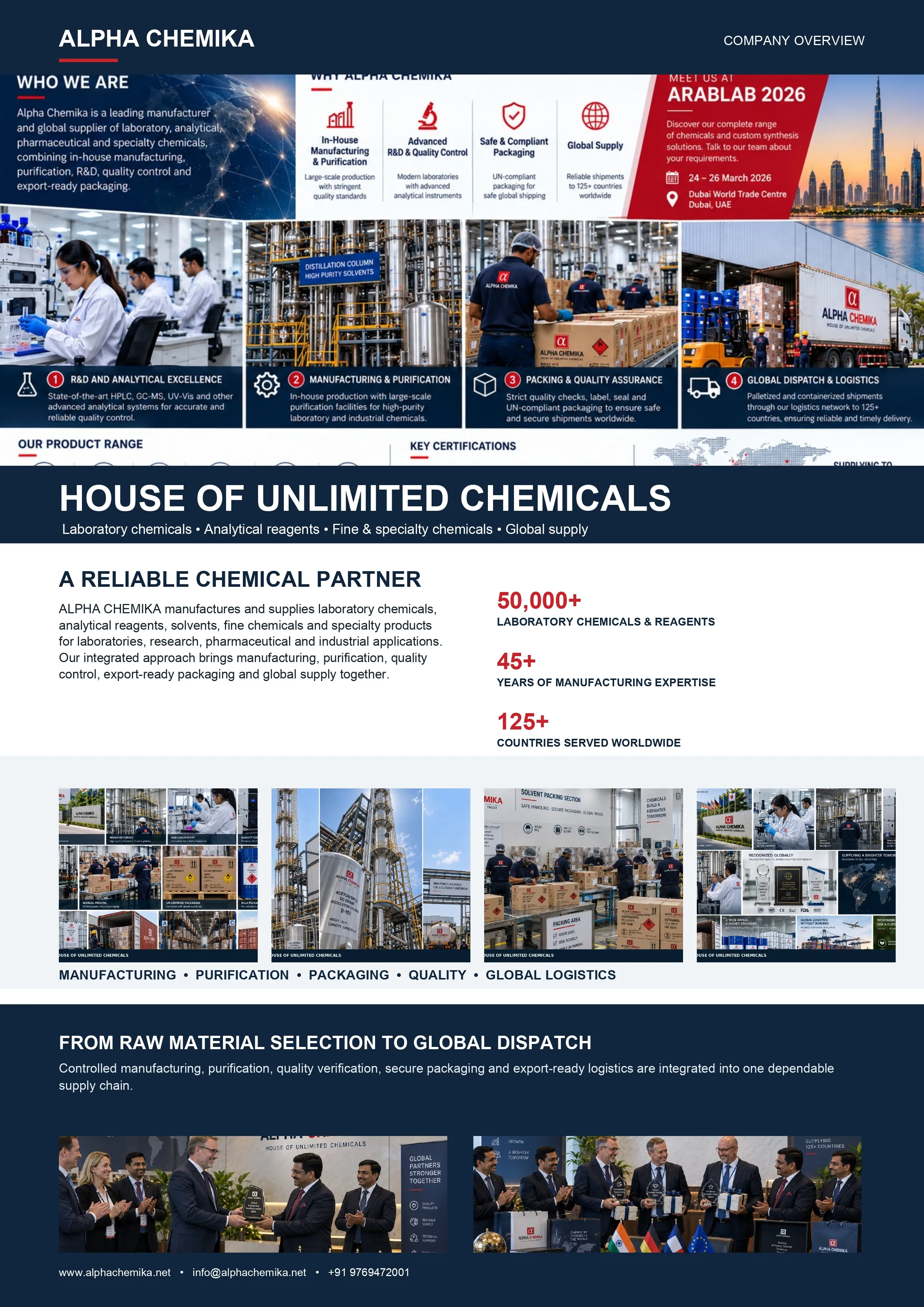 Alpha Chemika - Brochure