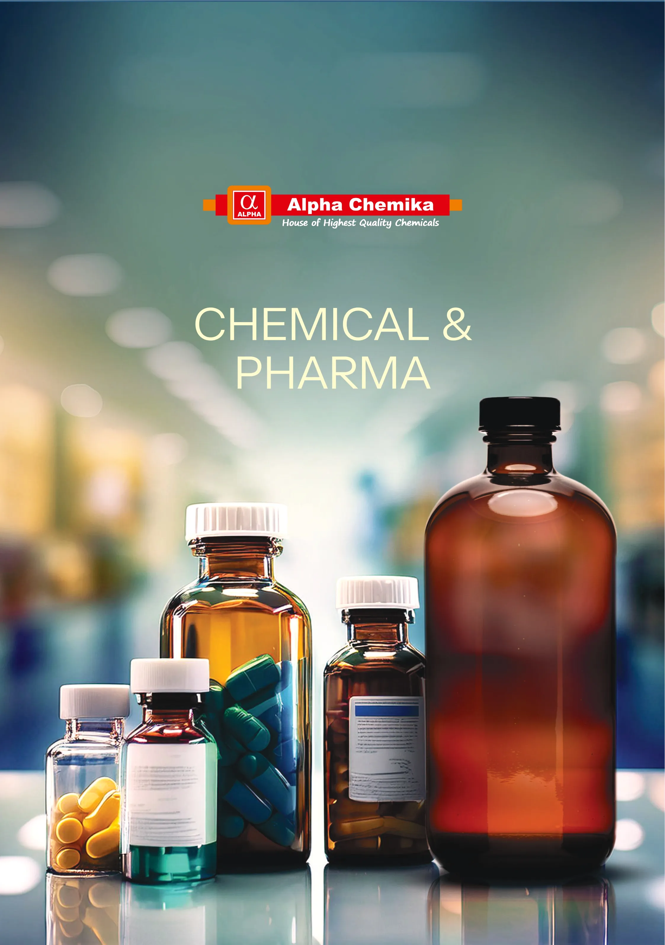 Pharma & Chemical Catalogue (Glass Bottles)