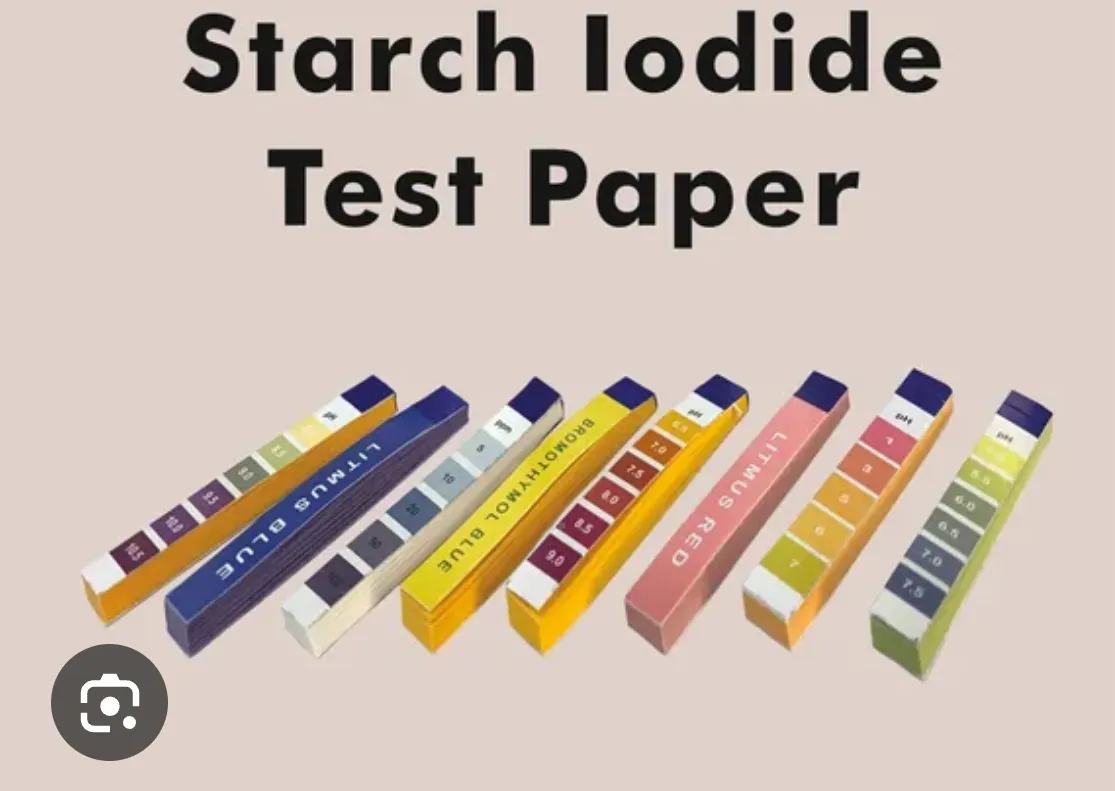 Litmus Red Indicator Paper