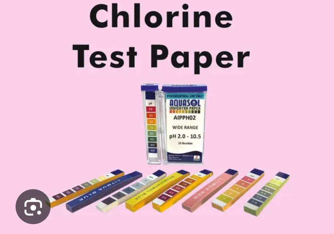 Chlorine Test Paper